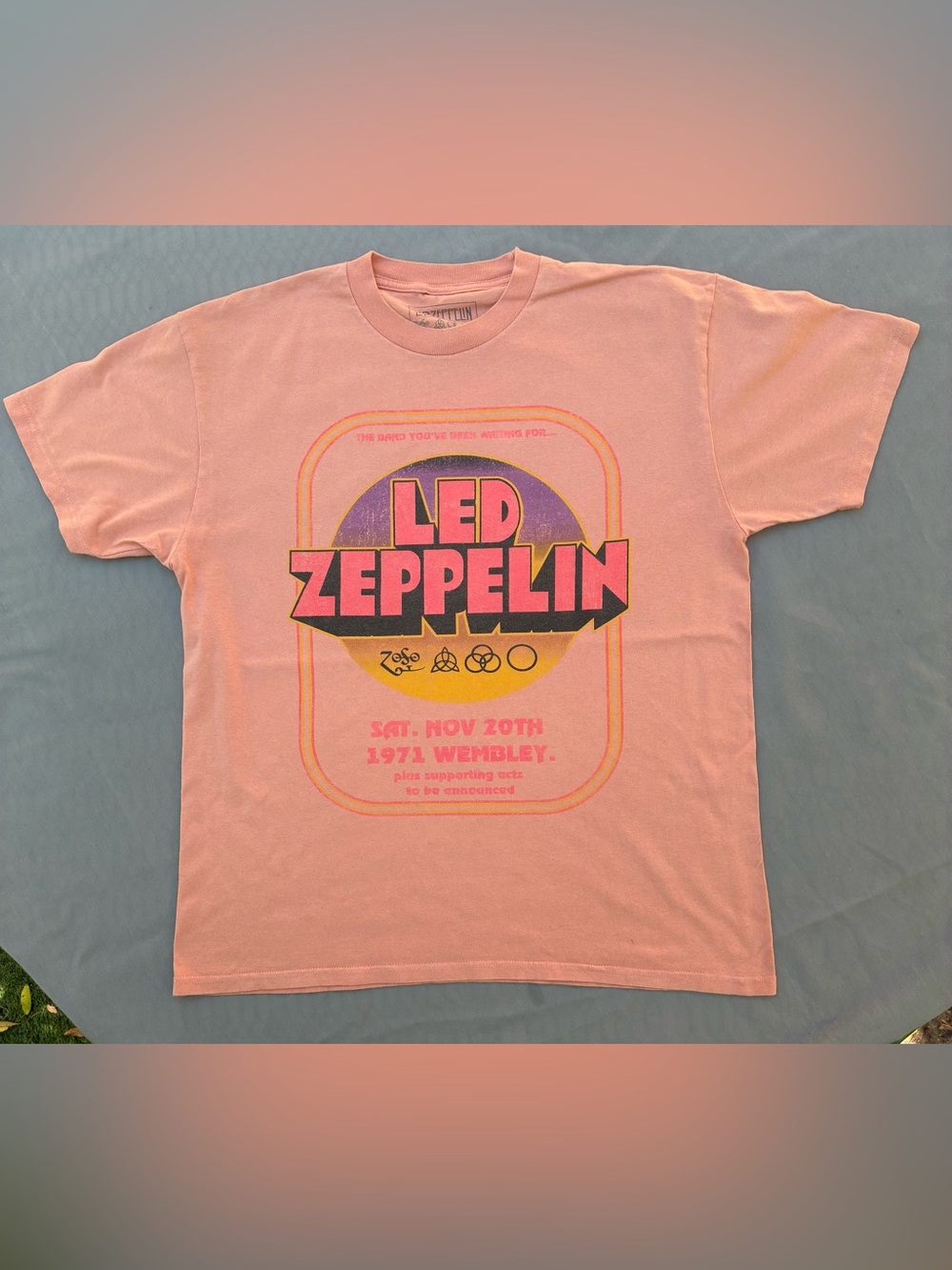 & Other Stories Pink LED Zeppelin Graphic Tee